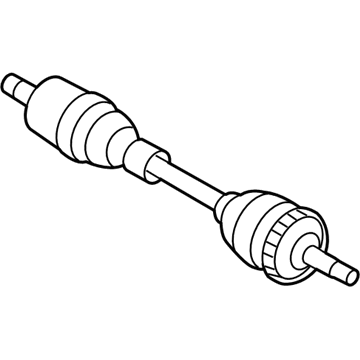 Kia 495003F750 Shaft Assembly-Drive, RH