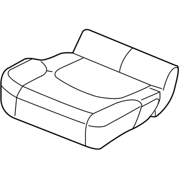 Nissan 87300-9AL0B Cushion Assembly - Front Seat
