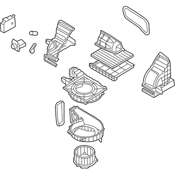 Kia 971001G402 Blower Unit