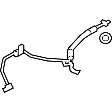 BMW 32-41-6-796-372 Dynamic Drive Return Pipe