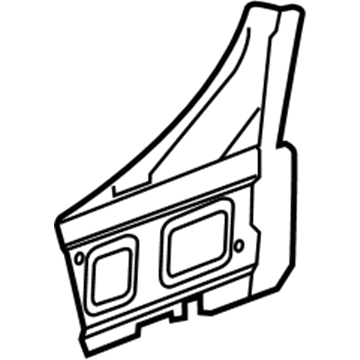 GM 23348266 Lower Pillar Reinforcement