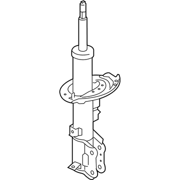 Kia 54650H9020 Front Strut Assembly Kit, Left