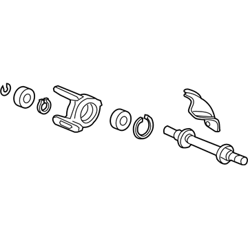 Acura 44500-SWA-A10 Shaft Assembly, Half (Mt)