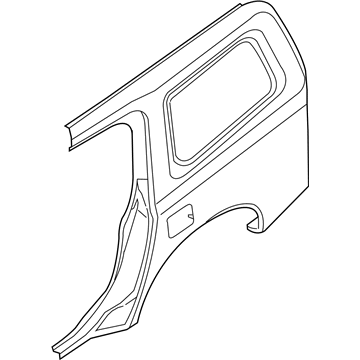 Infiniti 78100-7S630 Fender-Rear, RH