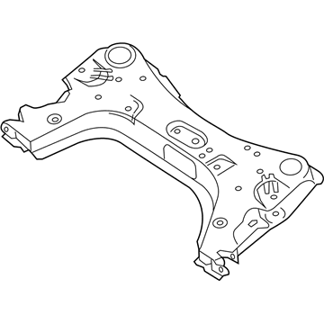 Nissan 54400-4AF2B Member Complete-Front Suspension