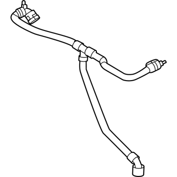 BMW 17-12-8-071-764 HOSE, INDIRECT CHARGE AIR CO