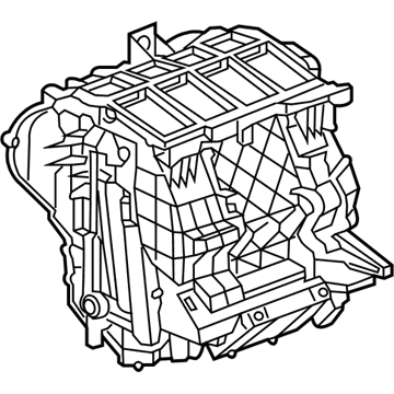 GM 84225482 AC & Heater Case