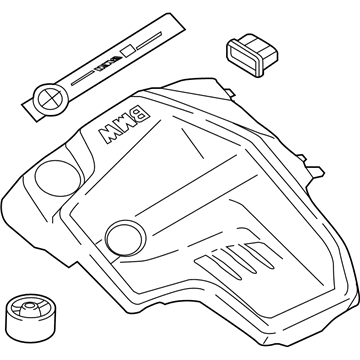 BMW 11-12-7-644-078 Ignition Coil Covering