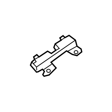 BMW 51-44-7-428-733 BRACKET FRONT LEFT