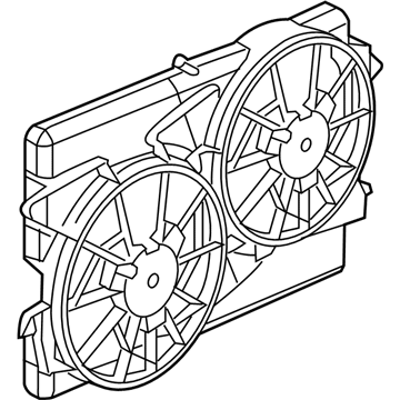 GM 89019138 Fan Shroud