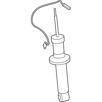 BMW 37-10-6-893-782 SPRING STRUT, EDC, REAR