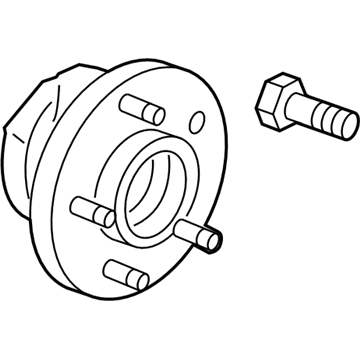 GM 13507374 Hub & Bearing