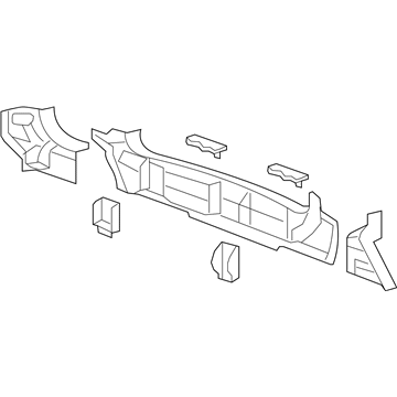 Honda 66100-SWA-A00ZZ Panel, RR.