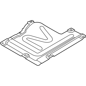 BMW 51-75-7-163-562 Underfloor Coating, Centre Front