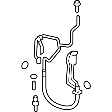 Ford HP5Z-19972-C Hose & Tube Assembly