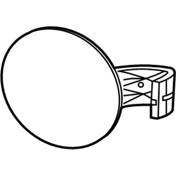 Mopar 68238475AA Door-Fuel Fill