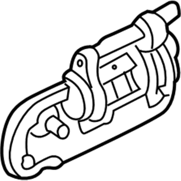 Nissan 80606-6Z609 Handle, Outside