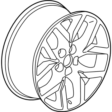 GM 84507696 Wheel, Alloy