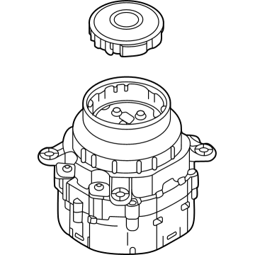 Kia 467W0P4000 Lever Complete-ECU