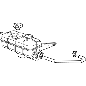 Mopar 52014894AE Bottle-COOLANT Recovery