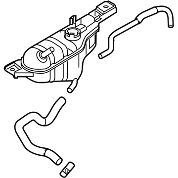 Nissan 21710-JK90B Tank Assy-Radiator Reservoir