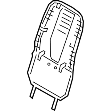 Hyundai 88391-AA000-NNB Map Board Assembly-FRT Seat Back, L