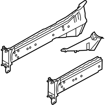 BMW 41-11-7-120-879 Engine Support, Left