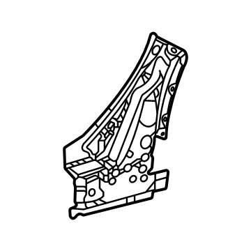 Lexus 61074-78010 BRACE SUB-ASSY, QTR