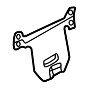 BMW 41-11-8-122-557 Support For Left Radiator