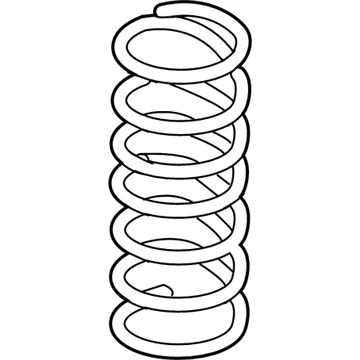 Nissan 55020-ZQ00A Spring-Rear Suspension