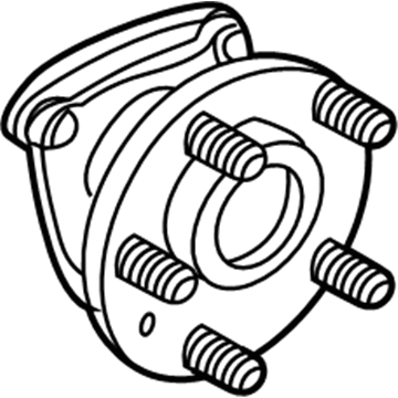GM 15819433 Axle Bearing And Hub Assembly