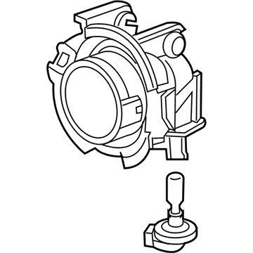 GM 15215441 Fog Lamp Assembly