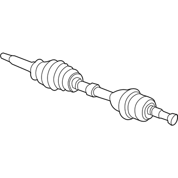 Mopar 68080841AB Front Drive Shaft