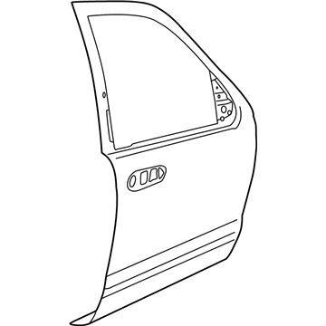 Ford 7A2Z-7820200-A Outer Panel