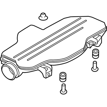 Honda 17230-6C1-A00 Chamber, Resonator