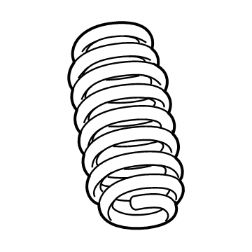 Mopar 68320240AB Front Coil Spring