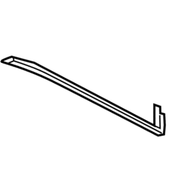 Honda 72336-TEG-J01 Seal, R. FR. Door Gap (FR)