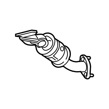 Mopar 68516083AA CONVERTER-EXHAUST