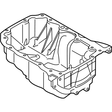 BMW 11-13-7-643-521 Oil Pan