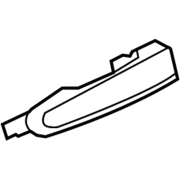 GM 92214647 Lever, Rear Side Door Outside Handle