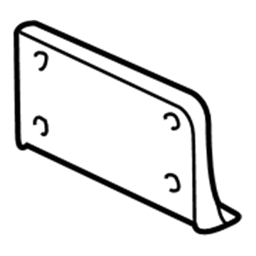 GM 25638913 Bracket-Front License