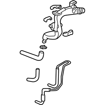 Honda 17650-S0X-A53 Pipe Assembly, Fuel Filler