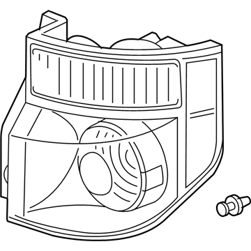 Honda 33551-SCV-A21 Lamp Unit, L. Tail