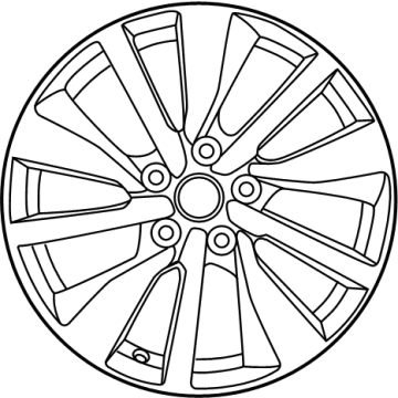 Nissan 40300-6LB6A Wheel-Aluminum