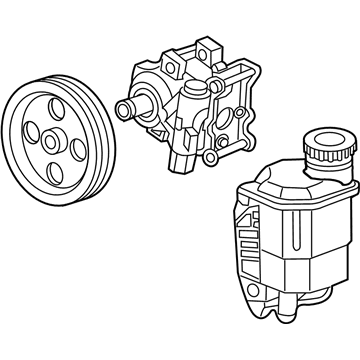 Mopar 52013977AE Power Steering Pump And Pulley