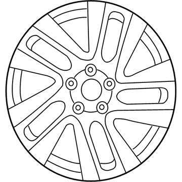 Infiniti 40300-9NB4A Aluminum Wheel