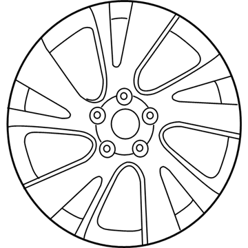 Infiniti 40300-1A52E Aluminum Wheel