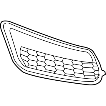 BMW 51-11-7-845-542 Set, Grille, Partially Open