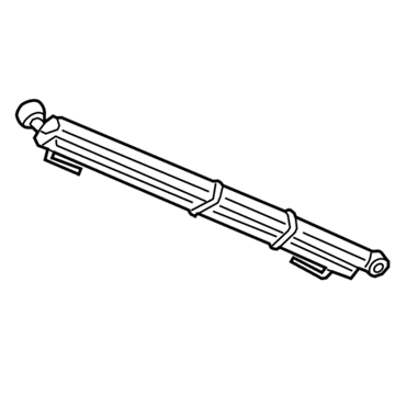 BMW 54-34-7-299-830 Right Hydraulic Cylinder, Soft-Top Lid