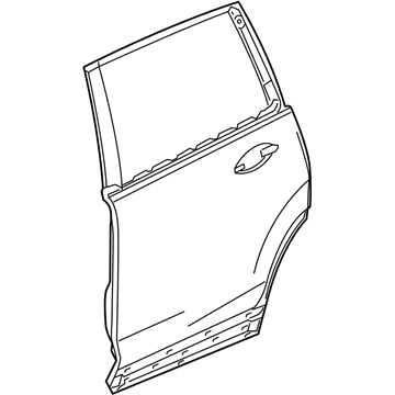 Honda 67510-TG7-A01ZZ PANEL COMP, RR.